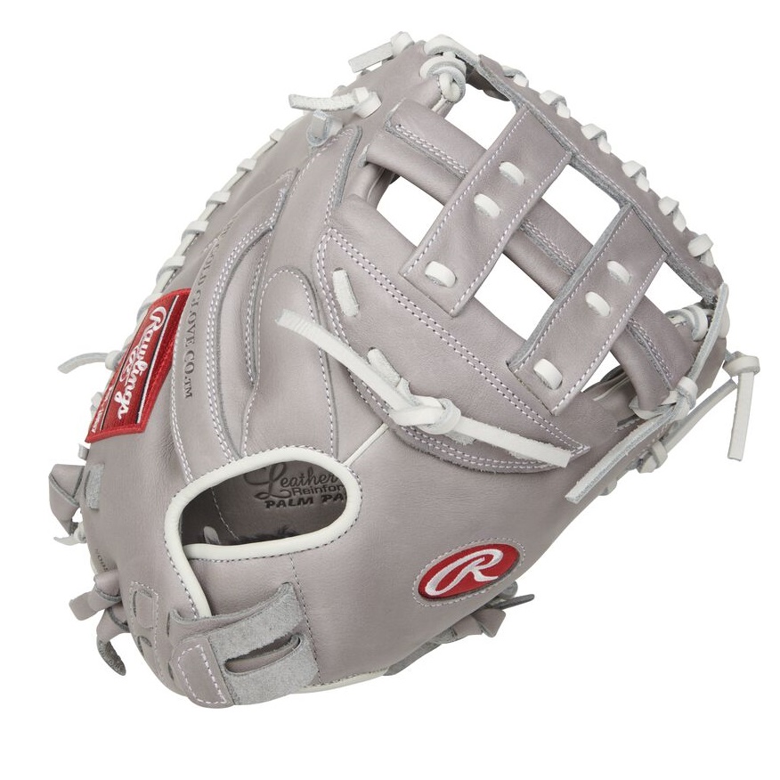 The Rawlings R9 series catchers mitt is an absolute game-changer for girls fastpitch players in the 8-14 age range who are looking for a high-performance, durable mitt. This mitt features soft, durable all-leather shells that are designed to be game-ready right out of the box, making it the perfect choice for players who are looking for a mitt that is both comfortable and reliable. One of the standout features of this mitt is its pro-style patterns, which are specifically designed to provide players with maximum control and performance. With a deep pocket and a reinforced palm pad for impact reduction, this mitt is perfect for players who are looking to make more catches and take their game to the next level.      The Rawlings R9 series catchers mitt is also constructed from high-quality materials that are designed to withstand the rigors of regular use. The all-leather shells are built to last, and can withstand the repeated impacts of fastpitch softballs without showing signs of wear or tear. The Rawlings R9 series fastpitch catchers mitt is an essential piece of equipment for girls fastpitch players in the 8-14 age range who are looking to take their game to the next level. With its soft, durable all-leather shells, pro-style patterns, and reinforced palm pad for impact reduction, this mitt is sure to help you make more catches and improve your overall performance on the field. It's a must-have for any select player looking to make an impact on the field!      Back: Adjustable Pull Strap     Fit: Narrow     Level: Adult     Padding: Leather cushioned palm pad     Pattern: CM33SB     Player Break-In: 20     Series: R9     Shell: Soft, durable all-leather     Sport: Softball     Throwing Hand: Right     Web: Pro H     Age Group: High School, 14U, 12U   