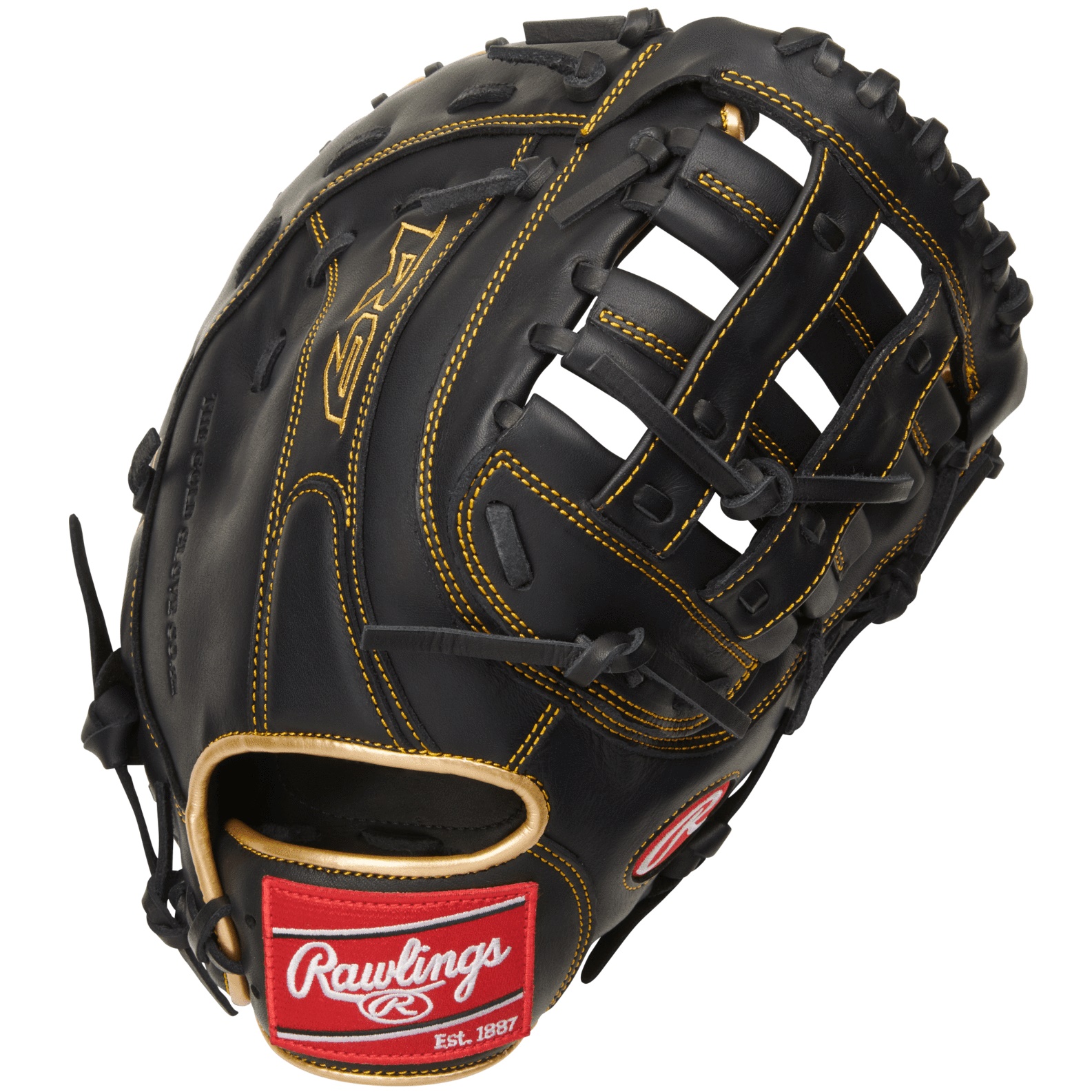 The 2021 R9 series 12.5-inch first base mitt was crafted with up-and-coming athletes in mind. Its modified pro-H web and deep pocket are sure to help young stars shine every inning out. Thanks to its soft, durable leather athletes will gain confidence knowing they can trust it to hold up on even the hardest hit line-drives. As a result, they'll play better and help their team win more games. In addition, the R9's padded thumb sleeve and finger-back liners, and reinforced palm pad provide athletes with more protection than other similarly-priced gloves. If you need to aid your range with a reliable glove at an affordable price, then you've found your next gamer. Don't keep worrying about stingers, get your own R9 H-web first base mitt today, and shut down your competition. Shop now!  Sport:   Baseball  Back:   Conventional  Player Break-In:   20  Fit:   Standard  Level:   Adult  Lining:   Padded fingerback liners  Padding:   Reinforced palm pad  Series:   R9  Shell:   Soft, durable all-leather  Web:   Pro H  Size:   12.5 in  Pattern:   FM18  Age Group:   High School, 14U, 12U, 10U  