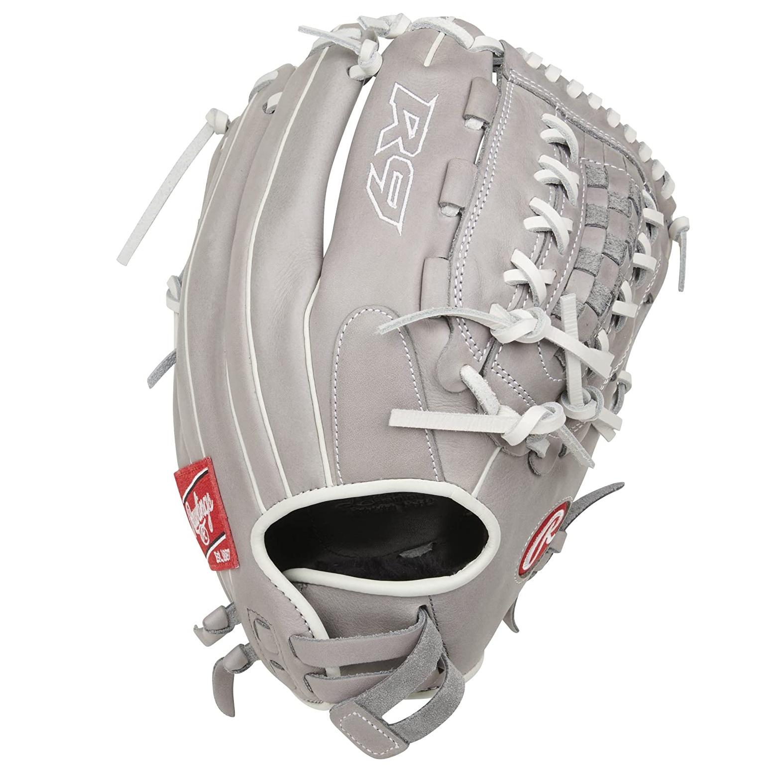 rawlings-r9-series-fastpitch-softball-glove-double-lace-basket-web-12-5-inch-right-hand-throw R9SB125-18G-RightHandThrow Rawlings  The all new R9 Series softball gloves are the best gloves