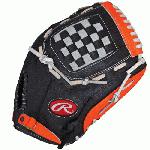 Rawlings RCS Series 12 inch Baseball Glove RCS120NO (Right Hand Throw) : In a sport dominated by uniformity, the new Rawlings Custom Series is perfect for players looking to incorporate their personal style into their on field game. Featuring unique pro patterns and a variety of bold color options, RCS gloves are made of full grain leather steer hide with rawhide lacing, creating a durable comfortable and fashionable look with game ready feel and quick effortless break-in.