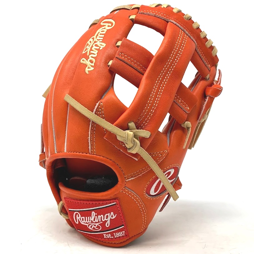 rawlings-red-orange-heart-of-the-hide-11-5-inch-tt2-baseball-glove-right-hand-throw PROTT2RODM-RightHandThrow Rawlings  <p><span style=font-size large;>Rawlings popular 11.5 TT2 pattern baseball glove in red/orange