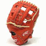 rawlings red orange heart of the hide 12 inch h web right hand throw