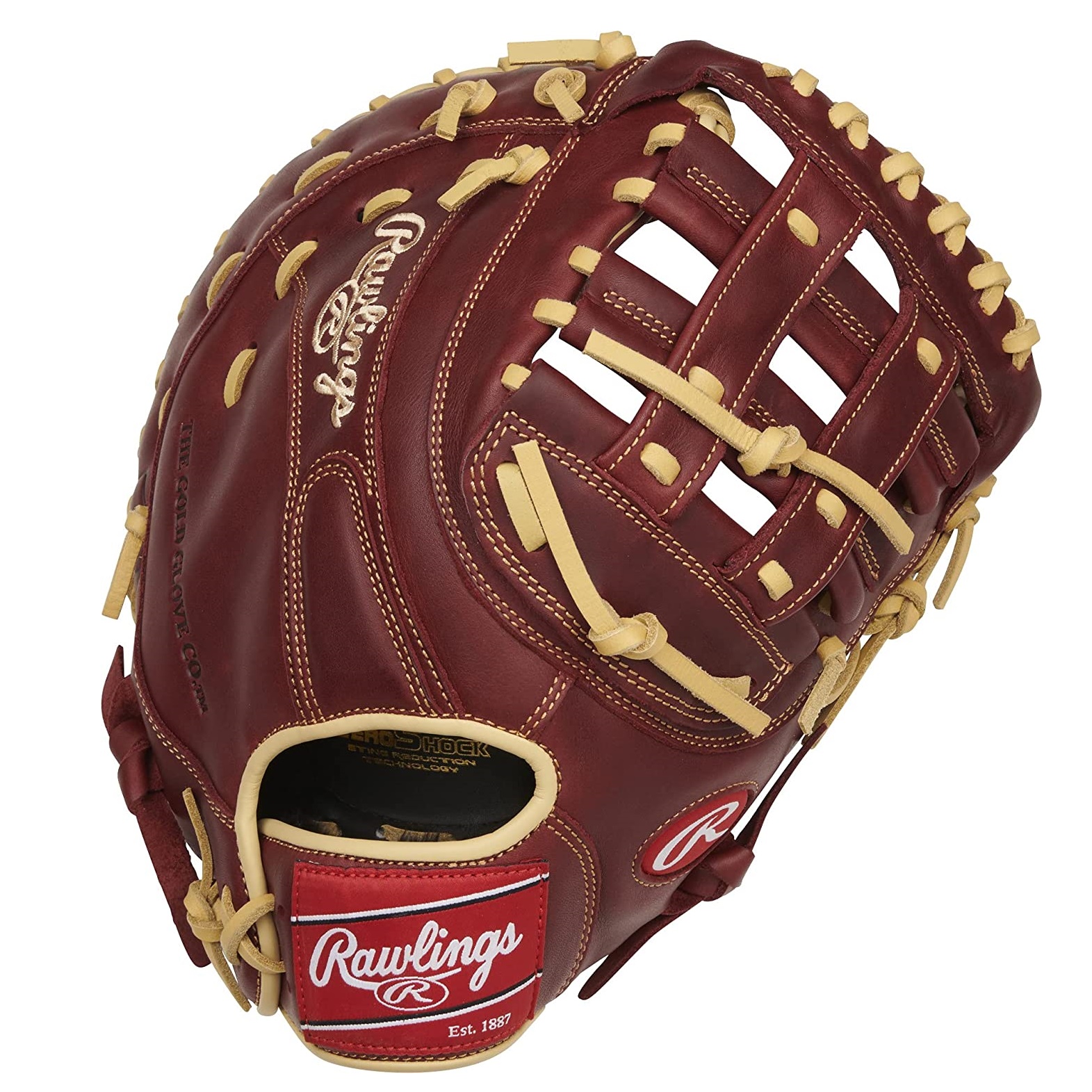           The Rawlings Sandlot first base mitt is a part of the Sandlot Series, known for its classic vintage appearance and exceptional performance. Crafted with oiled pull-up leather, these gloves have a distinct look and feel that exudes a timeless charm. The oiled leather also reduces the break-in time, allowing players to quickly achieve optimal performance on the field. The first base mitt features an 11.5-inch model, providing a balance of size and maneuverability. It is equipped with a Pro I Web, which offers excellent support and stability when catching and scooping the ball. The conventional open back design allows for enhanced breathability and flexibility. Durability is a key attribute of the Rawlings Sandlot first base mitt. The full-grain oiled shell leather used in its construction ensures long-lasting performance, even in demanding playing conditions. This premium leather provides exceptional resistance to wear and tear, maintaining the glove's integrity over time. Player protection is prioritized with the inclusion of the Zero Shock Palm. This feature provides an extra layer of cushioning to absorb impact and reduce sting when catching hard-hit balls. It offers peace of mind and enhances comfort, allowing players to focus on their performance without worrying about discomfort or potential injuries. The Sandlot first base mitt also boasts padded finger back linings, delivering unmatched comfort during extended periods of play. These linings minimize friction and irritation, providing a soft and cozy fit that players can rely on throughout the game. Designed with professional-grade standards in mind, the Rawlings Sandlot first base mitt showcases professional web designs. These web patterns are optimized for first base play, offering superior ball retention and control. Players can confidently snag throws and secure the ball with precision and ease. The break-in process of the Sandlot first base mitt is optimized for convenience. It comes factory broken in to approximately 80%, meaning it is ready for use straight out of the box. The remaining 20% of the break-in process can be customized by the player, allowing them to shape and mold the mitt to their specific preferences. The Rawlings Sandlot first base mitt combines vintage aesthetics with modern performance features. With its durable construction, enhanced protection, and superior comfort, this mitt is an ideal choice for first basemen who value both style and functionality on the diamond.              