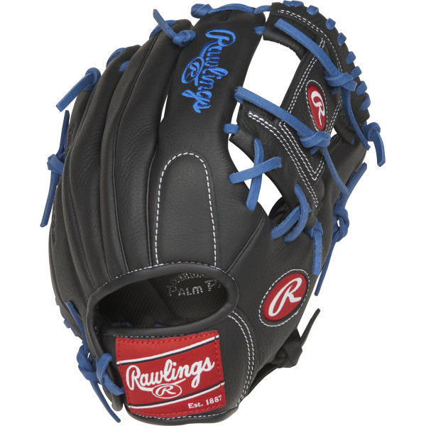 This series offers an exciting collection of a popular pro player designs to give aspiring big leaguers the same glove styling and features of their favorite stars. All of the models in this collection offer Rawlings Youth Pro Taper Fit which incorporates smaller hand openings and lowered finger stalls. This is a perfect solution for the transitioning athlete looking for a pro style model that fits their growing hand size. This is a Josh Donaldson Design Model. Details Age: Youth Brand: Rawlings Map: No Sport: Baseball Type: Baseball Size: 11.25 in Color: BlackRoyal Hand: Right Back: Conventional Player Break-In: 20 Fit: Youth Pro Taper Lace: Durable all leather Level: Youth Lining: Cushioned fingerback lining Padding: Palm and index finger padding for shock resistance Pattern: Baseball Position: Infield Series: Select Pro Lite Shell: Lightweight Leather Shell Type: Baseball Web: Pro I