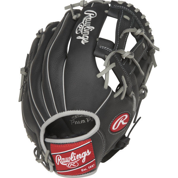 This series offers an exciting collection of a popular pro player designs to give aspiring big leaguers the same glove styling and features of their favorite stars. All of the models in this collection offer Rawlings Youth Pro Taper Fit which incorporates smaller hand openings and lowered finger stalls. This is a perfect solution for the transitioning athlete looking for a pro style model that fits their growing hand size. This is a Manny Machado Design Model. Details Age: Youth Brand: Rawlings Map: No Sport: Baseball Type: Baseball Size: 11.5 in Color: Black Hand: Right Back: Conventional Player Break-In: 20 Fit: Youth Pro Taper Lace: Durable all leather Level: Youth Lining: Cushioned fingerback lining Padding: Palm and index finger padding for shock resistance Pattern: Baseball Position: Infield Series: Select Pro Lite Shell: Lightweight Leather Shell Type: Baseball Web: V