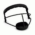 RIP-IT Defense Softball Fielder's Mask with Blackout Technology (Black, Youth) : Before the Defense from Rip-It, players were forced to use fielding masks that limited their vision, were bulky, and were uncomfortable. With the Rip-It Defense the field of view opens up and comfort is possible thanks to a simplified design that eliminates any unnecessary bulk, while maximizing protection. Players wearing the Defense can actually see their feet when they look down--allowing them an unobstructed view of grounders, pop-ups, and fly balls. With steel safety cell design, ball impacts are repelled and the force is absorbed and transferred away from the point of impacts for maximum protection. Offered with Blackout Technology, the Defense cuts back on glare, delivering an even better view of the ball. Go out to the field with confidence and comfort--with the Defense Fielder's Mask from Rip-It.