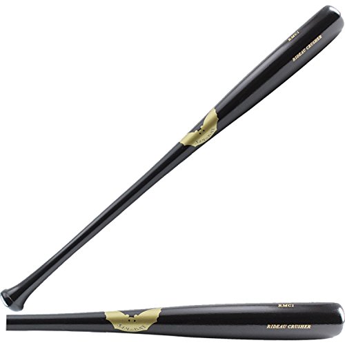 sam-bat-rmc1-black-maple-wood-baseball-bat-33-inch RMC1-33 inch-Black   Cut with straight grain to maximize bat strength the Sam Bat