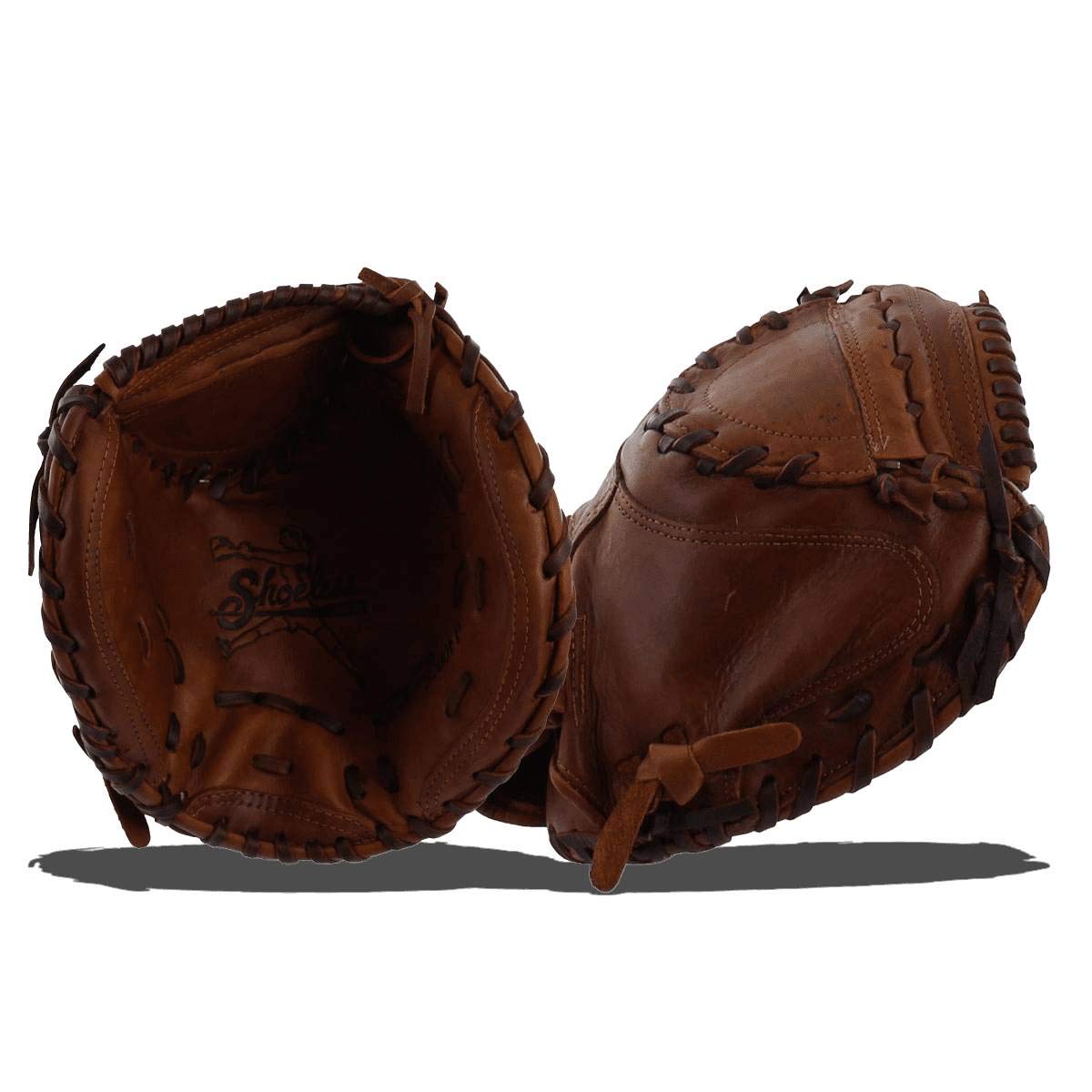 shoeless-jane-softball-catchers-mitt-32-right-hand-throw 3200FPCMR-RightHandThrow Shoeless 854704003481 Field Ready Shoeless Joe Gloves require little or no break in