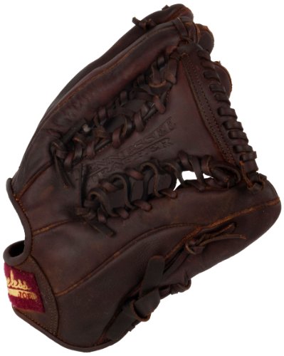 Shoeless Joe 11.75 Tenn Trapper Web Baseball Glove (Right Handed Throw) : Shoeless Joe Gloves give a player the quality, feel and style of the gloves used by professional ball players over the last 100 years. You can choose glove models used in the first half of century in the Golden Age Series or today`s models in the Professional Model Series. The Shoeless Joe gloves are individually hand-cut and sewn from Special Aged Antique Tobacco Leather Hides. Shoeless Joe gloves are then hand-rubbed with old time ingredients to soften the leather before they go through their breaking in process that leaves the Glove with a beaten up and `Game Worn` look and feel, of a broken in glove. Thus each glove is unstructured giving it its own unique feature. Players can choose to play with an old time or modern day web without having to change to another model. A great play is lived only once, but your glove, you`ll keep it forever. If you end a game with a clean uniform our gloves are not for you.