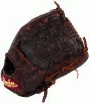 pShoeless Joe 12 inch Basket Web Baseball Glove (Right Handed Throw) : Shoeless Joe Gloves give a player the quality, feel and style of the gloves used by professional ball players over the last 100 years. You can choose glove models used in the first half of century in the Golden Age Series or today`s models in the Professional Model Series. The Shoeless Joe gloves are individually hand-cut and sewn from Special Aged Antique Tobacco Leather Hides. Shoeless Joe gloves are then hand-rubbed with old time ingredients to soften the leather before they go through their breaking in process that leaves the Glove with a beaten up and `Game Worn` look and feel, of a broken in glove. Thus each glove is unstructured giving it its own unique feature. Players can choose to play with an old time or modern day web without having to change to another model. A great play is lived only once, but your glove, you`ll keep it forever. If you end a game with a clean uniform our gloves are not for you./p