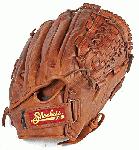 pShoeless Joe Mens 14 inch Softball Glove 1400BW (Right Hand Throw) : Men softball players can play the game with extreme confidence when using a Shoeless Joe 14 inch softball fielders glove. A player has the choice of either an H Web or Basket Weave Pocket. Like all Shoeless Joe gloves, they are made out of hand laced and oiled 100% Steer hide Tobacco tanned leather, and require very little break in time. Our 14-Inch Basket Weave Web Professional Series men’s softball glove is one of the largest gloves you’ll find. 14-inches from base to the tip of the longest finger with wider palm and finger stalls, this glove is for men with bigger hands. The larger pocket is great for men’s league slow-pitch softball. The 14″ gloves are constructed with the same high quality materials as all the other Shoeless Joe Professional Series gloves. Included in all Shoeless Joe, Professional Series baseball gloves is XRD® foam for Extreme Impact Protection and ball catching comfort. 14-Inch – Adult men Basket Weave Web Style Classic Open Back Extra Wide Palm and Finger Stalls Special Aged Antique Tobacco Leather Individually Hand-Cut and Sewn/p