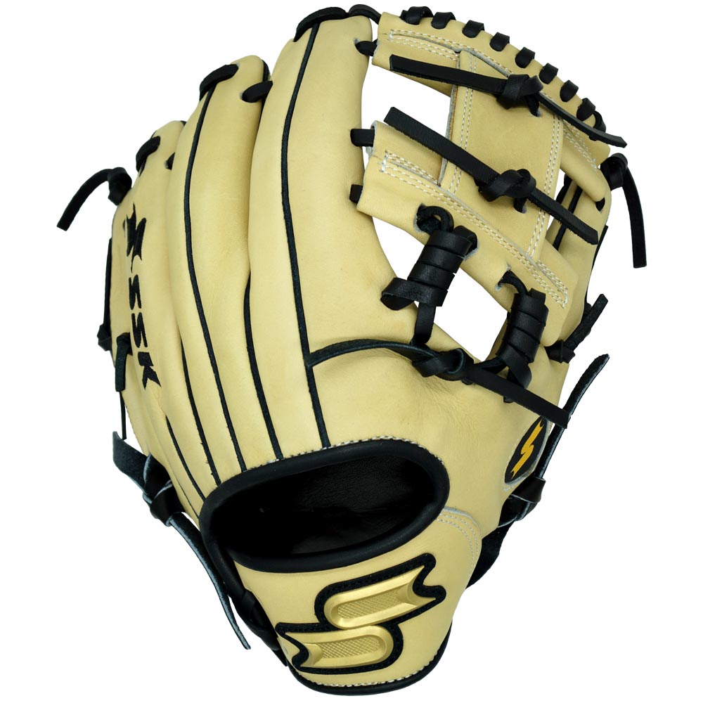 ssk-elite-series-bichette-baseball-glove-11-5-right-hand-throw S20BICHETTE-RightHandThrow SSK 083351453183 11.50 Inch Baseball Glove Colorway Brown | White Conventional Open Back