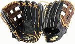 12.5 Inch Pattern, H Web, Top Grain Steerhide Leather, Top Grain Leather Lacing, Dimple Sensor Technology, Padded Shock Guard for extra palm protection, Fabric finger stalls for added comfort and with moisture-wicking properties, Shokunin Craftsmanship. The Highlight Pro Series features the patented Dimple Sensor Technology. Padded Shock Guard for extra palm protection. Made of top grain steerhide leather for durable, lightweight, soft, quick break-in. Fabric finger stalls for added comfort and with moisture-wicking properties to avoid slippage.    