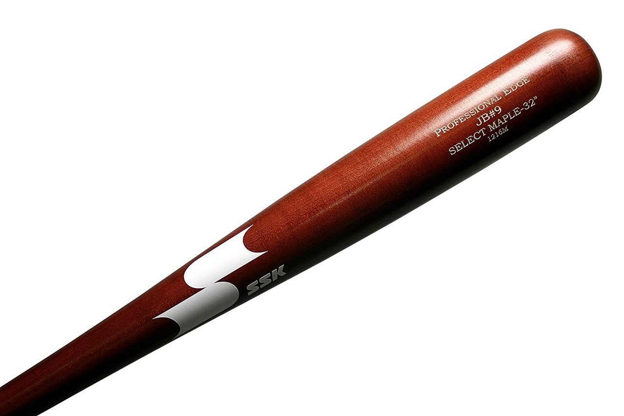Wood Type – Professional Edge Maple MLB Cut. Ink Dot Tested – All JB9 bats are tested for superior grain straightness. Cupped – Yes to -3 Weight Ratio. Traditional Knob Handle Diameter – 78” Barrel Diameter – 2 ½” Hand Finish – Mahogany The same bat used by one of baseball’s best young sluggers, the SSK® Javier Baez JB9 Maple Baseball Bat offers precision balance and enhanced sweet spot to ensure maximum game-day performance. Game Ready, Professional Performance: Professional Edge Maple, with professional cut for elite performance Ink Dot Tested for superior slope of grain straightness Cupped end for balanced swing weight Game-day model of Javier Baez Specs: Drop (Approx.): -3 Barrel Diameter (Approx.): 2-1/2’’ Handle Diameter : 7/8’’ MLB® Ink Dot: Yes End: Cupped Knob: Traditional Swing Weight: Balanced Turning Model: 271 Material: Maple Barrel/Handle Finish: Mahogany Sport: Baseball Age: Adult