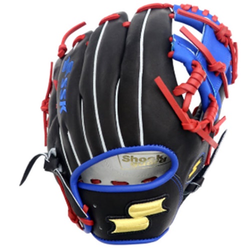 This SSK PRO GLOVE is specifically designed for Javier Baez. Size, color and feel all reflect Baez’s on-field glove model to make you play and feel like he does. Made by Shokunin craftsmen, features the SSK Dimple Sensor Technology and Padded Shock Guard, this top grain Japanese steerhide leather glove is designed for elite levels of baseball play. Play like a pro, play like Javier Baez. Preferred Position Infielder Glove Web Classic I-Web Glove Size 11.5 Throwing Hand Right Hand Leather Premium Steerhide Lacing Top Grain Leather Color Black, Royal, Red