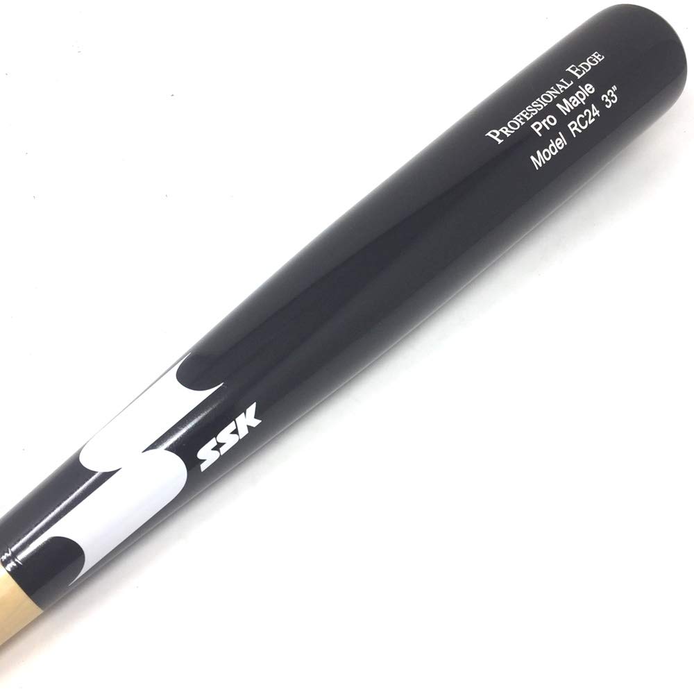 ssk-pro-edge-cano-24-black-natural-wood-baseball-bat-33-inch SM-CANO24BN-33 SSK 083351453497 For professional and amateur hitters. The SSK wood bat line consists
