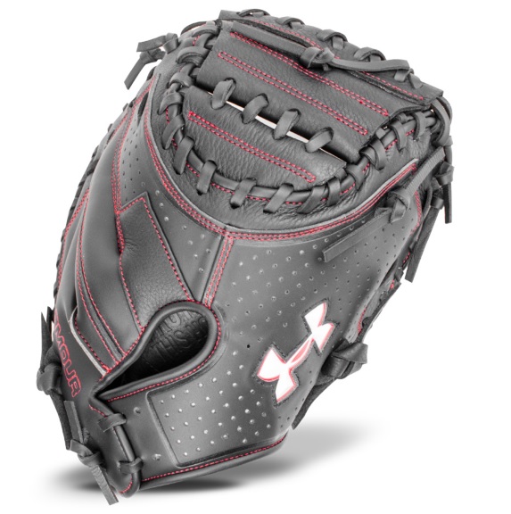 under-armour-uacm-100-adult-catchers-mitt-33-5-inch UACM-100-RightHandedThrow Under 029343037368 The Framer series mitt features a blend of leather with a