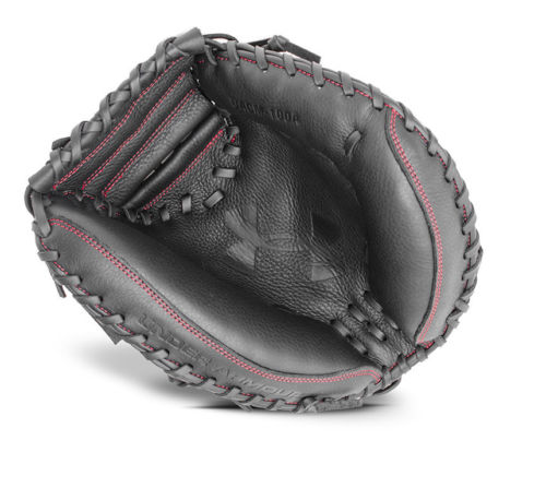 under-armour-youth-catchers-mitt-31-5-inch-uacm-100y-right-hand-throw UACM-100Y-RightHandThrow Under  The Framer series mitt features a blend of leather with a