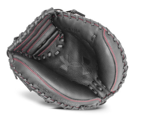 The Framer series mitt features a blend of leather with a high end synthetic backing adding durability and a weight reduction. The glove’s pattern features a wide and deep pocket.  Thick heal and toe padding ensure balls received don’t pop out.  PTH padding in the base of the hand helps prevent sting and extends the life of the mitt. Vertical laces between the web and pocket of the mitt make the mitt much stronger and reduce chances of a snapped lace or torn web. 