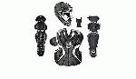 under armour youth pth victory catchers set black age 9 to 12