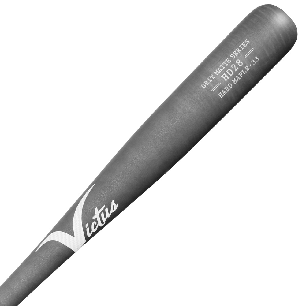 The HD28 is built for maximum distance while providing a deafening crack every time you barrel a pitch. Very similar to the HD13, the HD28 has a traditional knob and a slightly thicker handle that leads into a medium barrel. Victus Grit Matte bats are made for grinders. Featuring the same quality wood as the Victus Pro Reserve line, the textured matte finish gives these bats a unique look and feel and has been rumored to grip the ball, creating more backspin. Bat Specifications Wood: Maple Barrel: Medium Handle: Medium Barrel Load: Slight Endload Turn Model: HD28
