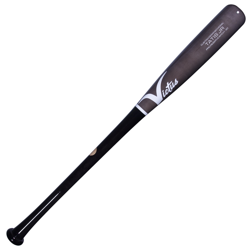 Play all day with the Tatis Jr, by electrifying phenom Fernando Tatis Jr. The first youth bat model in our Tatis lineup, the Tatis Jr features a traditional knob with a medium handle and massive barrel which creates a balanced feel perfect for every type of young hitter.All Pro Reserve bats feature our ProPACT finish.   • Knob: Traditional • Handle: Medium • Barrel: Large, 2.4” • Feel: Balanced • Wood: Birch • Drop Weight: Approx. -6 to -8 • 45-day warranty included   TATIS JR YOUTH PRO RESERVE  