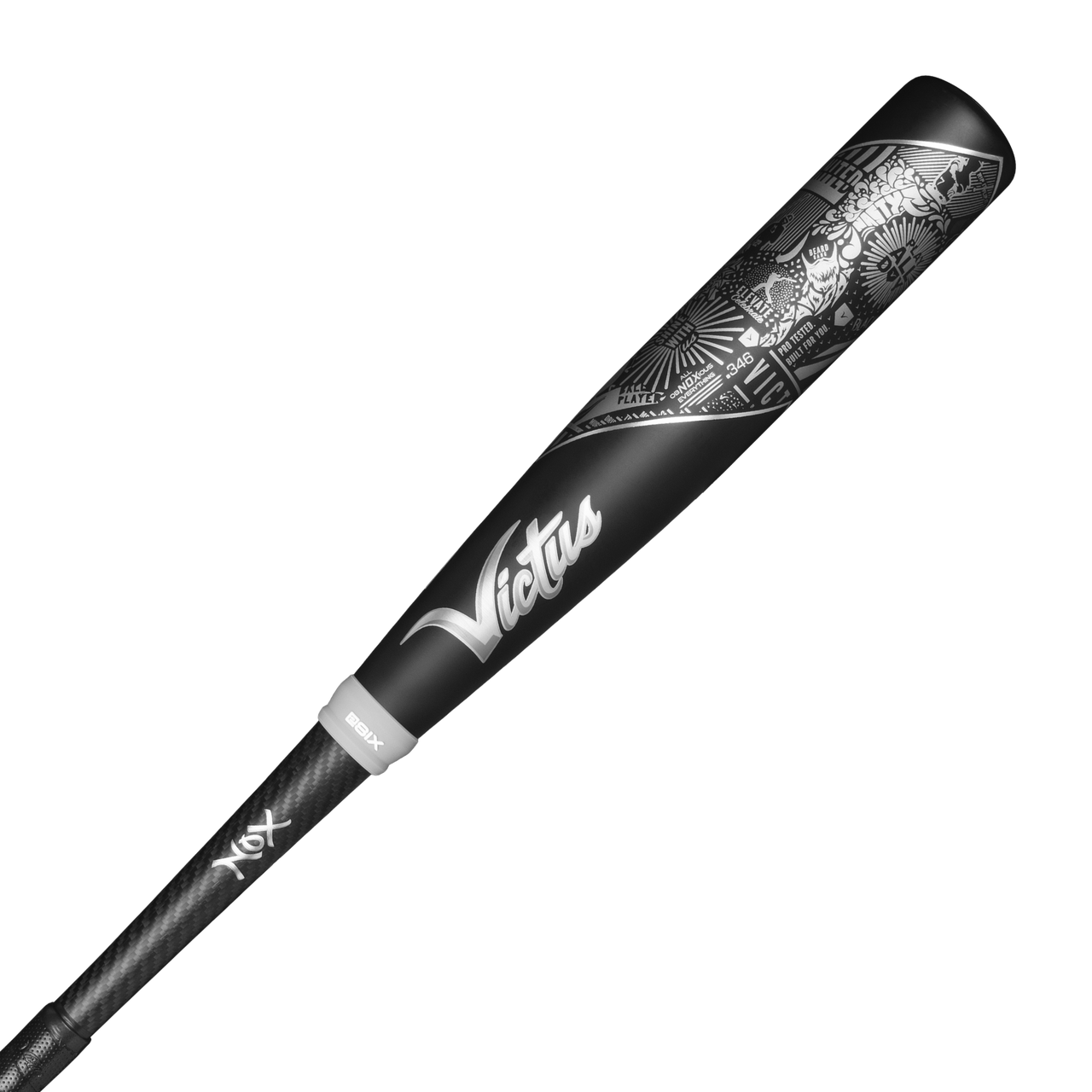 The NOX 2 BBCOR bat is a two-piece hybrid design that combines the latest technology with an unique aesthetic. The bat features an end-loaded design with a military-grade aluminum barrel and carbon composite handle connected by the 2SIX Two Smooth Impact Connection system for reduced vibration during contact. The ringless barrel has multi-variable wall thickness for a thinner, more flexible sweet spot and improved energy transfer. The handle is pro-tapered for better control and comfort, and has a micro-perforated soft-touch grip for improved feel and control. The bat is 2 5/8 inches in diameter and is BBCOR certified, and comes with a one-year warranty.          Two-piece hybrid design with a carbon composite handle and military-grade aluminum barrel 2SIX Two Smooth Impact Connection system for reduced vibration Dual band technology to minimize unwanted vibrations Ringless barrel with multi-variable wall thickness for a thinner, more flexible sweet spot Pro-tapered handle for improved control and comfort Micro-perforated soft-touch grip for better feel and control 2 5/8 inch barrel and BBCOR certified One-year warranty included    