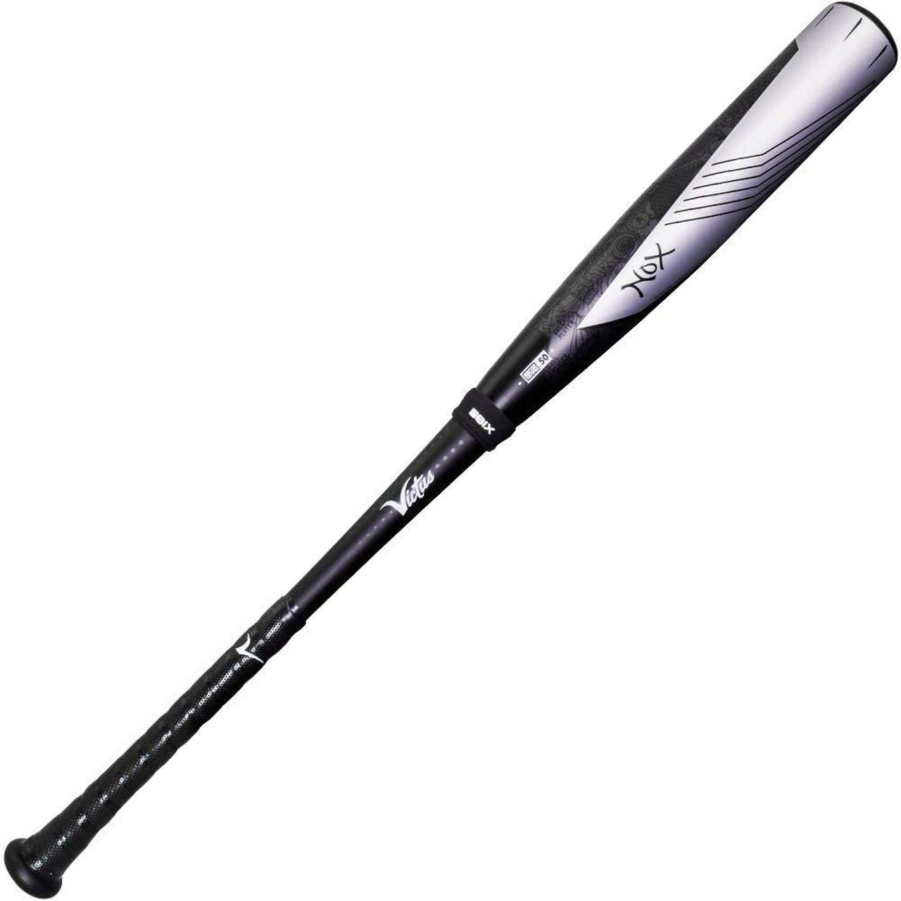         NOX BBCOR   Built with obnoxious speed, power and performance in mind. The NOX BBCOR two-piece hybrid is an aluminum bat eight years in the making. Combining the latest bat tech with an aesthetic unlike anything else on the market - the NOX is built for ballplayers from the inside out.    Featuring an end-loaded design equipped with a military-grade aluminum barrel and carbon composite handle connected by our Two Smooth Impact Connection system for reduced vibration during contact. The ringless barrel with multi-variable wall thickness creates a thinner, more flexible sweet spot for maximum energy transfer and a higher M.O.I.    Two-piece hybrid design built with a carbon composite handle and military-grade aluminum barrel  2SIX, our Two Smooth Impact Connection, is a double banded vibration reducing connection comprised of a threaded connection between handle and barrel with two vibration dampening rings Dual band technology helps to minimize all unwanted, harsh vibrations from traveling to the players’ hands at contact, while the threaded connection helps to keep the bat stiff and maximize energy transfer to the ball Ringless barrel design made of multi-variable wall thicknesses create a thinner, more flexible sweet spot for unmatched performance  More mass built into the barrel for maximum energy transfer and a higher M.O.I. Pro-tapered handle shape for more top-hand control and an ergonomic fit for comfort Micro-perforated soft-touch grip with extra tack improves feel and control 2 5/8 barrel BBCOR certified One-year warranty included   Two-piece hybrid design built with a carbon composite handle and military-grade aluminum barrel 2SIX, our Two Smooth Impact Connection, is a double banded vibration reducing connection comprised of a threaded connection between handle and barrel with two vibration dampening rings Dual band technology helps to minimize all unwanted, harsh vibrations from traveling to the players’ hands at contact, while the threaded connection helps to keep the bat stiff and maximize energy transfer to the ball Ringless barrel design made of multi-variable wall thicknesses create a thinner, more flexible sweet spot for unmatched performance More mass built into the barrel for maximum energy transfer and a higher M.O.I.