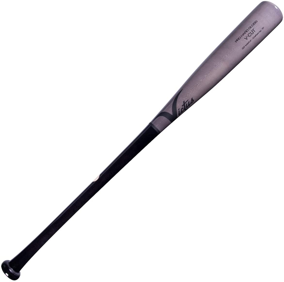 victus-v-cut-black-grey-wood-baseball-bat-33-inch VGPC-BKG-33 Victus   Wood Maple Drop Weight Approx. -3 Big League-grade ink dot