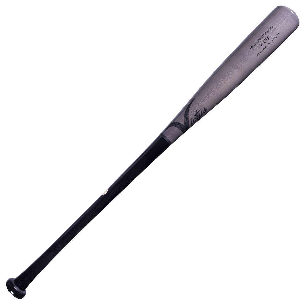 victus-v-cut-pro-cut-black-grey-gloss-wood-baseball-bat-33-inch VGPC-BKGY-33 Victus 840078703423 V-Cuts were destined for the pros with the same quality wood