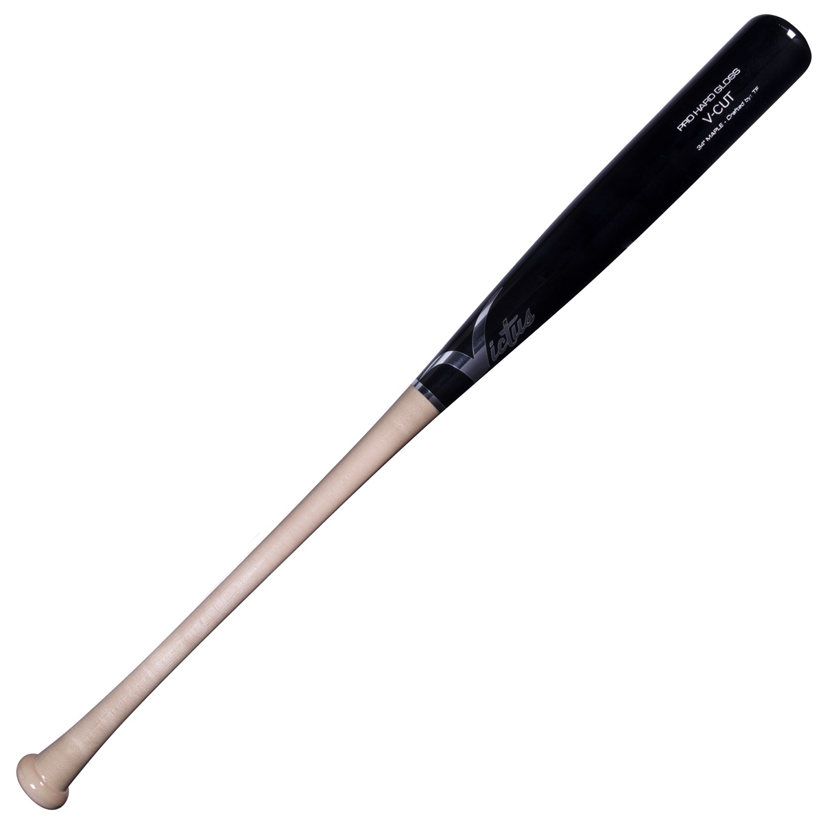 victus-v-cut-pro-cut-natural-black-gloss-wood-baseball-bat-33-inch VGPC-NBK-33 Victus 840078703362 V-Cuts were destined for the pros with the same quality wood