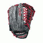 The 12.5 Wilson A1000 glove is made with the same innovation that drives Wilson Pro stock outfield patterns, and is the right choice for the up-and-coming star ballplayer. This WTA10RB18KP92 is available in left- and right-hand throw and is made with a Pro laced T-Web. Wilson new A1000 line of ball gloves is built with Pro stock patterns you see in Major League stadiums everywhere, in a soft, but sturdy leather that's ready for game play right away. These A1000 models are made of hand-designed patterns from the Wilson Baseball team, optimized for quicker break-in so you can take the field with it right away.