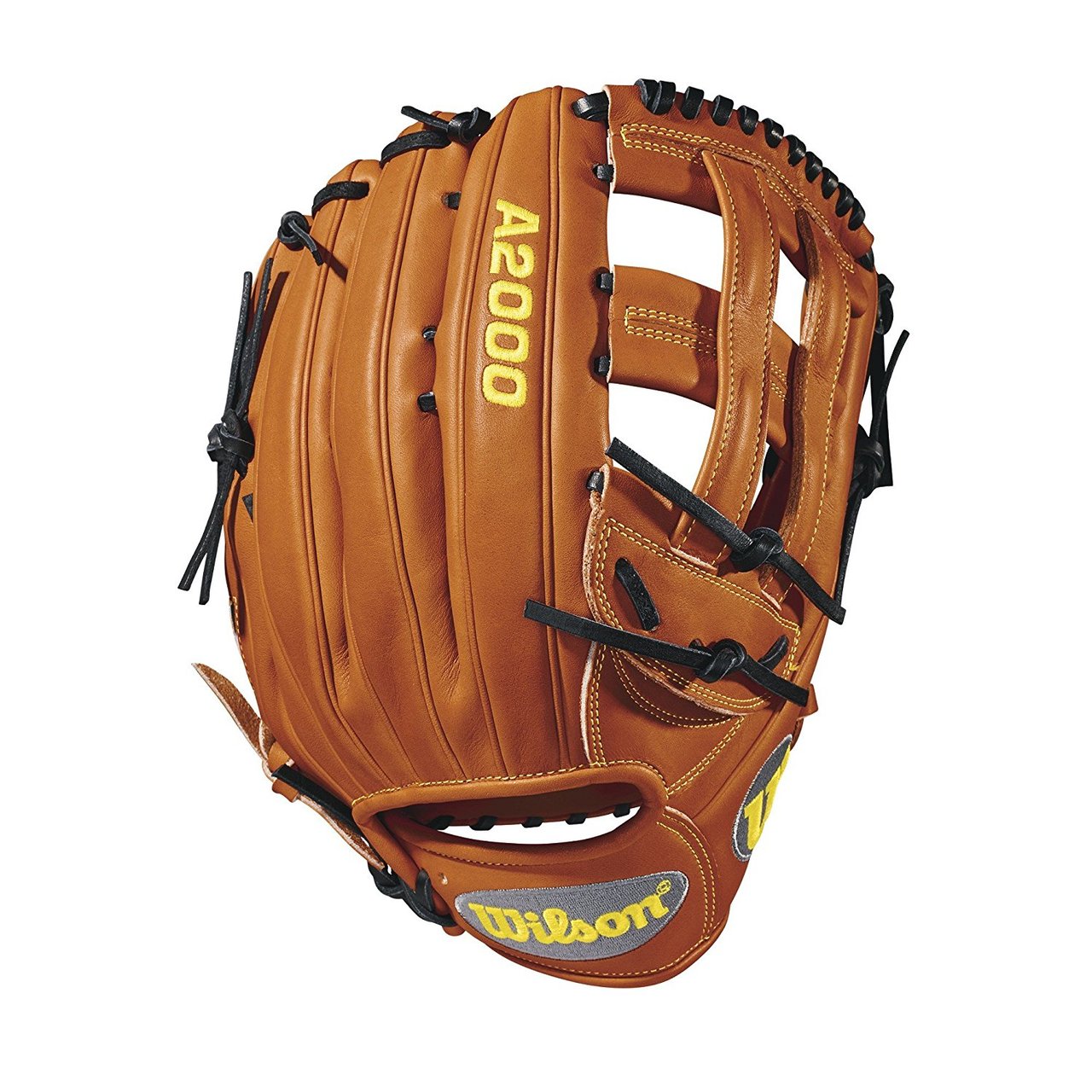 The classic A2000® 1799 pattern is made with Orange Tan Pro Stock leather, and is available in a left- and right-hand throw. At 12.75 MLB players favor this glove for its incredible length and deep pocket. The reinforced dual post web keeps the pocket in great condition well after it's broken in, so you can use it season after season.   The Wilson A2000®, the most famous baseball glove in the game, continues to improve. Master Craftsman Shigeaki Aso and his glove team are constantly refining Pro Stock patterns with the insights of players from back fields to Major League stadiums to bring the best possible product to the diamond. Made with Pro Stock leather identified specifically for Wilson gloves for its durability and unmatched feel, A2000®s are built to break in perfectly and last for multiple seasons. It’s the perfect ball glove for hard-working players.