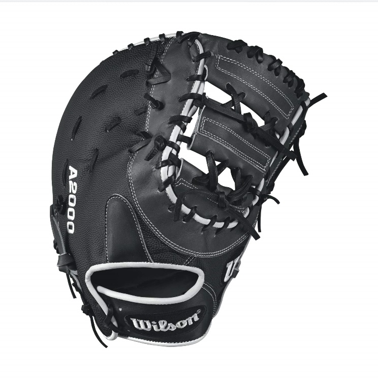 wilson-a2000-1617-superskin-first-base-mitt-coalwhiteblack-12-5inch-right-hand-throw A20RB171617SS-RightHandThrow Wilson 887768499471 A2000 1617 SS - 12.5 Wilson A2000 1617 Super Skin Firstbase