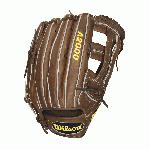 Wilson A2000 Outfield Baseball Glove 1799 and 12.75 inches. Wilson 12.75 inch Outfield Model. Dual Post Web. Pro Stock Leather for a long lasting glove and a great break-in. Dual Welting for a durable pocket. DriLex Wrist Lining to keep your hand cool and dry. A favorite of some of Major League Baseball’s best outfielders, the Wilson A2000 1799 Baseball Glove features a large 12.75” Outfield Dual Post pattern that is known for its reinforced and deep pocket. The 1799 A2000 Baseball Glove is constructed from Wilson’s amazing Pro Stock Leather that provides the performance MLB players demand game after game. The Wilson A2000 1799 Baseball Glove also comes equipped with Dual Welting down the back of the fingers and the web for added pocket and finger strength. So whether you are scrapping on Sundays with your buddies or playing next to Jonny Gomes of the Oakland A’s, the Wilson A2000 1799 Baseball Glove will be there to help you get the job done.