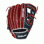 Honor the Stars and Stripes and celebrate the Fourth of July with this Red, White and Blue custom A2000 1786. Our most popular middle infield glove, complete with Red Superskin – making it lighter and more durable than traditional leather models. Each month, Wilson unveils a new A2K or A2000 Glove of the Month -- a unique limited-edition Pro Stock ball glove available only in-store from select dealers. Past Glove of the Month gloves have included player customs, one-of-a kind models and fan-designed contest winners. A portion of the proceeds go to Pitch in for Baseball, a longtime Wilson charity partner.