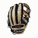 Our most popular middle infield glove returns this month in this custom 11.5” Black and Blonde A2000 1786, complete with red stitching. It features alternating Black and Blonde back finger panels. Our most beloved model and colorway come together impeccably in this latest variation. Each month, Wilson unveils a new A2K or A2000 Glove of the Month -- a unique limited-edition Pro Stock ball glove available only in-store from select dealers. Past Glove of the Month gloves have included player customs, one-of-a kind models and fan-designed contest winners. A portion of the proceeds go to Pitch in for Baseball, a longtime Wilson charity partner.