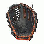 Wilson A2000 Baseball Glove 11.25 inch 1788A. Black Pro Stock Leather with Orange Welting and Binding. DriLex Wrist Lining to keep your hand cool and dry. Dual Welting for a durable pocket. Laced A-Web. Pro Stock Leather for a long lasting glove and a great break-in. The preferred model of Milwaukee Brewers second baseman Rickie Weeks, the Wilson A2000 1788A Baseball Glove is a smaller 11.25” infield model that comes with the rare laced A-web. The Wilson A2000 1788A Baseball Glove is constructed using black Pro Stock leather that combines with orange dual welting and binding to make not only a flashy glove but also a glove that is extremely durable with an amazing shape. The dual welting is used down the back of the fingers to provide extra strength and a proper shape to the fingers. The wrist on the Wilson A2000 1788A features DriLex lining designed to keep your hand cool and dry. 11.25 inch Infield Model Baseball Glovew with Laced A-Web. Black Pro Stock Leather with Orange Welting and Binding. Pro Stock Leather for a long lasting glove and a great break-in. Dual Welting for a durable pocket. DriLex Wrist Lining to keep your hand cool and dry. Wilson A2000 1788A Baseball Glove 11.25 inch A20RB151788A.