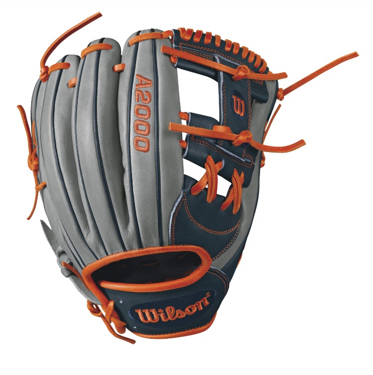 wilson-a2000-carlos-correa-game-model-infield-baseball-glove-greynavyorange A20RB17CC1GM-RightHandThrow Wilson 887768499372 A2000 CC1 GM - 11.75 Wilson A2000 CC1 GM Infield Bsaeball