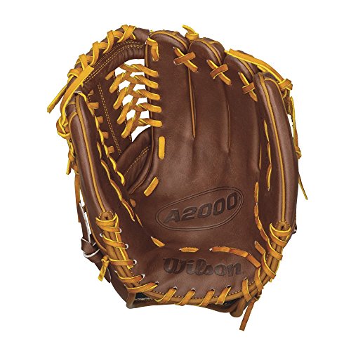 Wilson A2000 CJW Baseball Glove 12.00 inch A20RB15CJW baseball glove. If one of the best pitchers in the game today is using this glove, why wouldn't you The Wilson A2000 CJW Baseball Glove has been specifically design to be light, with a large pocket and maximum grip concealment. The A2000 CJW Baseball Glove features a Pro Laced T-web and a 12.00 inch pattern. The CJW Wilson A2000 is constructed from Pro Stock Leather with saddle tan laces for greater longevity and shape. This Wilson A2000 also features a Pro Sleeve finger sleeve, Dual Welting down the back of the fingers, and a DriLex wrist lining for keep your hand cool and dry. 12 inch Pitcher Model. Pro Laced T-Web. Dark Brown Pro Stock Leather with Saddle Tan Laces. Pro Sleeve. Pro Stock Leather for a long lasting glove and a great break-in. Dual Welting for a durable pocket. DriLex Wrist Lining to keep your hand cool and dry.