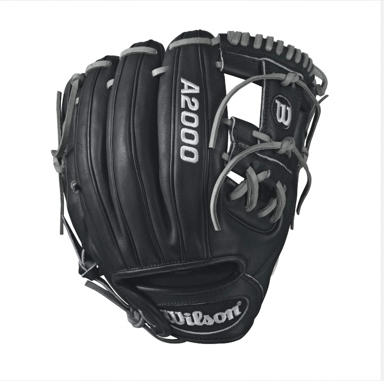 wilson-a2000-dp15-infield-baseball-glove-blackwhite-11-5inch-right-hand-throw A20RB17DP15-RightHandThrow Wilson 887768499358 A2000 DP15 - 11.5 Wilson A2000 DP15 Dustin Pedroia Infield Baseball