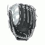 Wilson Fast Pitch Softball Glove. The Wilson A2000 1275SS Fastpitch Softball Glove features a 12.75” outfield dual post pattern that is designed to take your game to the next level. The 12.75” pattern of the Wilson A2000 1275SS make for a great outfield glove. The 1275SS Fastpitch Softball Glove comes equipped with a new comfort velcro wrist closure and a D-Fusion pocket pad to reduce ball sting. The 1275SS Fastpitch Softball Glove is constructed from a combination of Pro Stock leather and SuperSkin material for a light, long lasting glove that is sure to last. For added pocket support the 1275SS comes with Dual Welting down the back of the fingers and pocket. 12.75. Outfield Model. Dual Post Web. Fastpitch-specific model. New Comfort Velcro Wrist Closure for a secure and comfortable fit. D-Fusion pocket pad creates No Sting Catch Zone. Pro Stock Leather combined with SuperSkin for a light, long lasting glove and a great break-in. Dual Welting for a durable pocket.