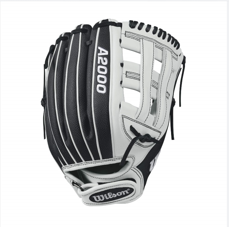 wilson-a2000-if12-superskin-fastpitch-glove-blackwhite-12inch-right-hand-throw A20RF17IF12SS-RightHandThrow Wilson 887768499532 A2000 FP12 SS - 12 Wilson A2000 FP12 Super Skin 12