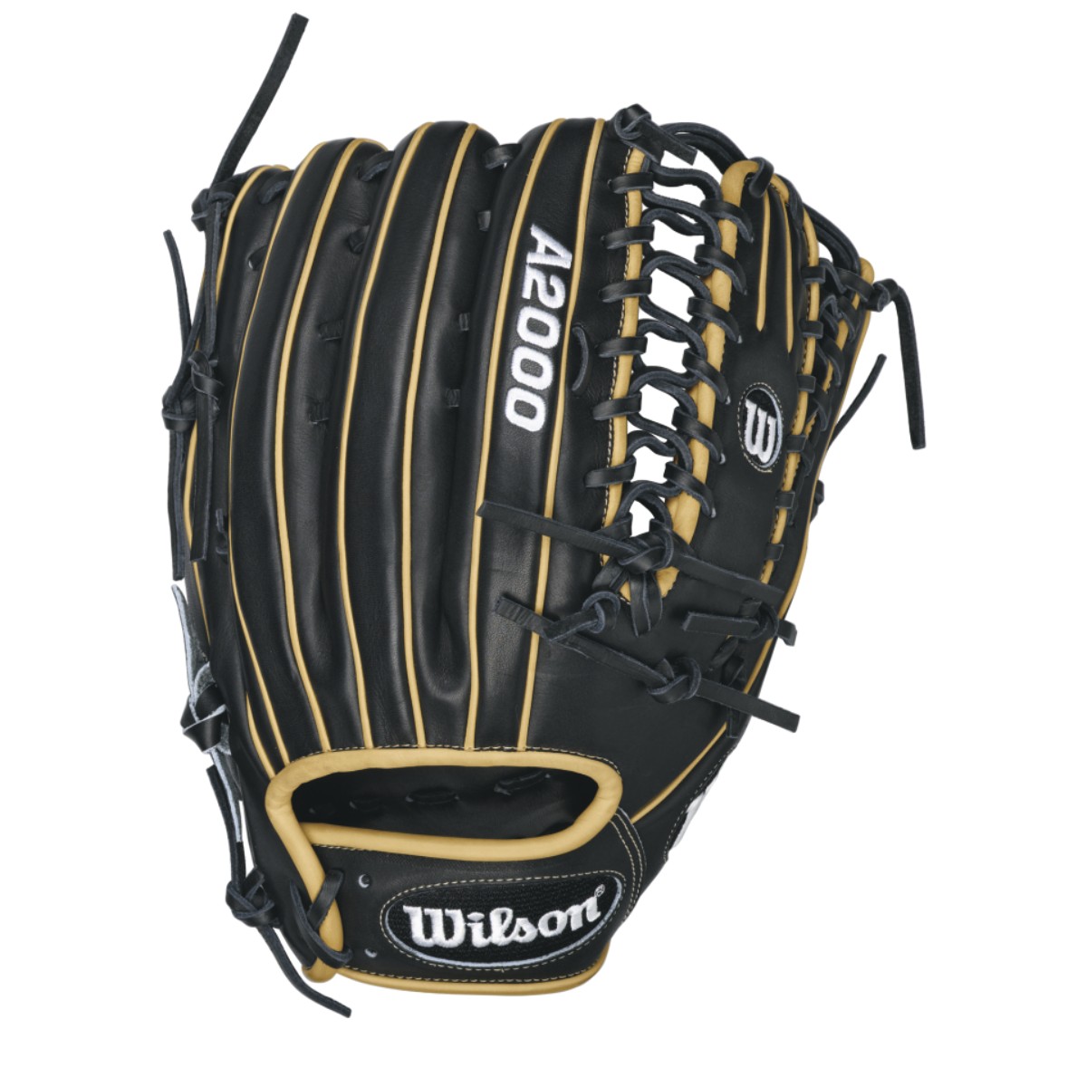 A2000 OT6 SS - 12.75 Wilson A2000 OT6 Super Skin Outfield Baseball GloveA2000 OT6 Super Skin 12.75 Outfield Baseball Glove - Right Hand Throw A2000 OT6 Super Skin 12.75 Outfield Baseball Glove - Left Hand Throw WTA20RB16OT6SSWTA20LB16OT6SSThe A2000 OT6 SS features a one-piece, six finger palm and web. It's perfect for outfielders looking for a longer glove with more feel and less rebound. Designed with black and Saddle Tan Pro Stock Leather and glove-lightening Super Skin, the A2000 OT6 plays great with two fingers in the pinky stall. The A2000 Super Skin baseball glove series is the utility player of the Wilson lineup. A versatile mix of Pro Stock Leather and man-made Super Skin makes the glove stonger, lighter and easier to break in that the all-leather A2000. 12.75 Outfield ModelSix Finger Trap WebPro Stock Leather combined with Super Skin for a light, long lasting glove and a great break-inDual Welting for a durable pocketDriLex Wrist Lining to keep your hand cool and dryAvailable in right hand throw and left hand throw Outfield both12.75 6 finger trap web Pro Stock Leather A2000 1799 SS A2000 OT6A2000 T-shirtWilson Glove Care KitAso-San Glove Mallet Aso breaks in Outfield Glove