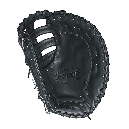 Wilson A2000 First Base Mitt Reinforced Single Post Web, double break design, most popular mlb 1st base pattern. Wilson A2000 2800 First Base Mitt 12.00 inch A20RB152800. Used by Mike Napoli the Wilson A2000 2800 First Base Mitt is Wilsons most popular First Base Model. The Wilson A2000 2800 features a 12.00” pattern with a double heel break design for an optimal break in. The 2800 A2000 First Base Mitt features a reinforced single post web and is constructed from Wilson's popular Pro Stock Leather, for increased durability and a great feel. The Wilson A2000 2800 also comes equipped with a DriLex wrist liner to keep your hand cool and dry. 12 Baseball First Base Mitt. Reinforced Single Post Web. Double Heel Break Design. Pro Stock Leather for a long lasting glove and a great break-in. DriLex Wrist Lining to keep your hand cool and dry. Available in right hand throw and left hand throw.