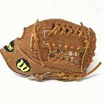 Oil Stanned Palm. 11.75 Pitcher Model Pro Laced T-Web Pro Stock(TM) Leather for a long lasting glove and a great break-in Dual Welting(TM) for a durable pocket DriLex Wrist Lining to keep your hand cool and dry