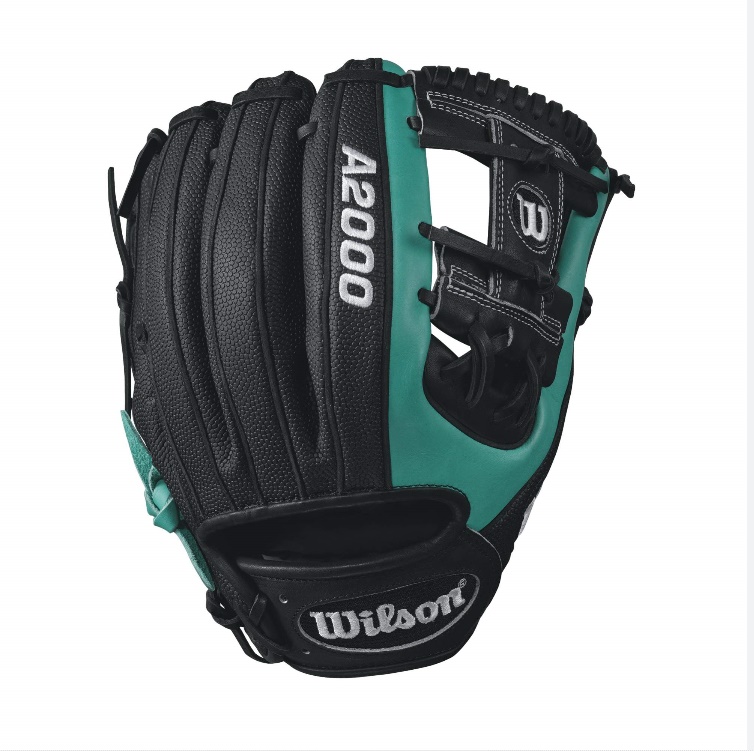 wilson-a2000-robinson-cano-game-model-baseball-glove-mariner-greenblack-11-right-hand-throw A20RB17RC22GM-RightHandThrow Wilson 887768499402 Robbies a Super Skin guy. He likes its lightness when hes