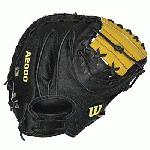 Wilson's Super Skin A2000 glove series Pro Stock Leather uses a stronger, lighter and softer man-made material, Super Skin. Super Skin is used on the back of the glove to shorten break in time, lower your reaction time and repel moisture and lighter weight. The Wilson A2000 baseball glove continues to evolve featuring Pro Stock Leather, known for its rugged durability and consistent performance and Dual-Welting for a stable, long lasting pocket.  Wilson A2000 baseball gloves use DRI-LEX Lining. An ultra breathable wrist lining that transfers moisture from the skin, keeping your hand cool and dry. Dual Welting. Pro Stock Leather from American Steerhides. Dri Lex Lining wicks away moisture. 34 Inch A2000 Catchers Glove. Extended Palm. Extra Large Pocket. Super Skin.