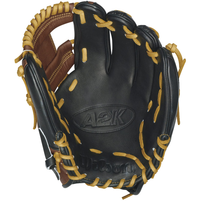 The Wilson Baseball Glove 1786 pattern is the most popular middle infield baseball glove from Wilson because the H-web and double X lacing at the web base keep the pocket shallow.  The Jet Black, Dark Brown and Blonde A2K 1786 is often broken in with a flattened, flared shape.  You can catch Jose Altuve and other top MLB infielders using their A2K 1786 during the MLB season. The A2K is the most premium baseball glove available from Wilson. It is made with ProStock Select leather which is chosen for its consistency and flawlessness making it the ideal leather for a baseball glove. Glove Master Craftsman, Shigeaki Aso designed this line with Rolled Dual Welting, Double Palm Construction and more craftsman shaping so that the A2K breaks in quicker and lasts longer. 11.5 Baseball Infield Model. H-Web Pattern. Pro Stock Select Leather. 2X Palm Construction provides maximum pocket stability. Rolled Dual-Welting for quicker break in. 3X more craftsman shaping at the factory means your glove is pounded and shaped by a master technician at the factory, reducing break in time for you.