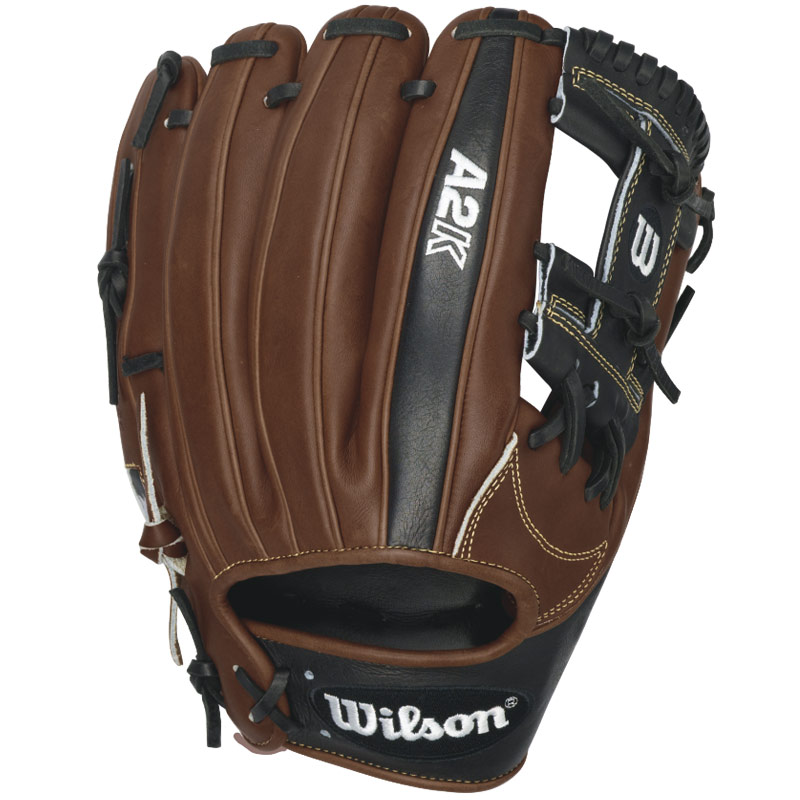 A popular middle infield & third base model, the A2K 1787 baseball glove is perfect for dual position players.  It features a shallow pocket that allows for a longer range and is often broken in with a flattened, flared shape. Constructed with Jet Black, Dark Brown and Blonde Pro Stock Select Leather, this glove gives every player game-changing performance. The A2K is the most premium baseball glove available from Wilson. It is made with ProStock Select leather which is chosen for its consistency and flawlessness making it the ideal leather for a baseball glove. Glove Master Craftsman, Shigeaki Aso designed this line with Rolled Dual Welting, Double Palm Construction and more craftsman shaping so that the A2K breaks in quicker and lasts longer. Throwing hand RIGHT glove size 11.75 inch Infield Model. H-Web Pattern. Pro Stock Select Leather. 2X Palm Construction provides maximum pocket stability. Rolled Dual-Welting for quicker break in. 3X more craftsman shaping at the factory means your glove is pounded and shaped by a master technician at the factory, reducing break in time for you. Throwing Hand Right. Age Group Adult. Position Infield